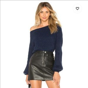 Tularosa Pomona Blue Knit Sweater